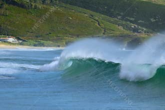Doniños Beach in Galicia, Spain, 08 24 2025