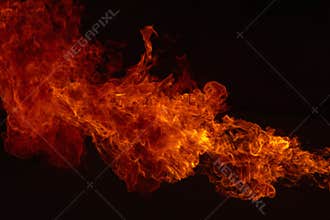 Blaze Fire flames background
