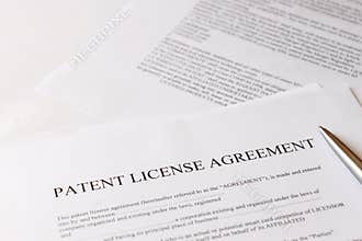 Patent license agreement