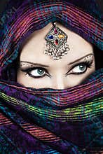 Mysterious woman