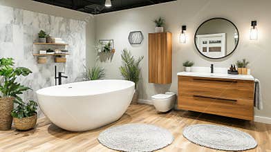 Modern Spa-Like Bathroom Design