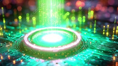 Exploring quantum computing concepts through visual representation of circuits. Generative AI