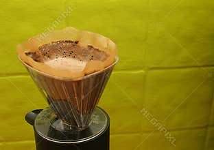 Making coffee