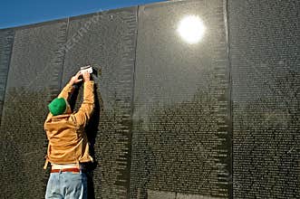Vietnam Memorial Wall Rubbing