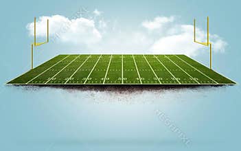 Floating Football field