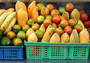 Tomatoes and Papayas and Bananas