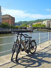 City of Bilbao on a sunny day