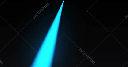 Soft volumetric high-beam spotlight moving seamless loop.