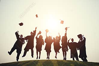 Graduation College School Degree Successful Concept