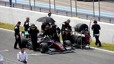 CADIZ - MAY 28: World Series Formula V8 3.5 at Jerez de la Front