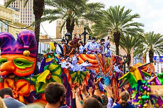 Mardi Gras New Orleans.