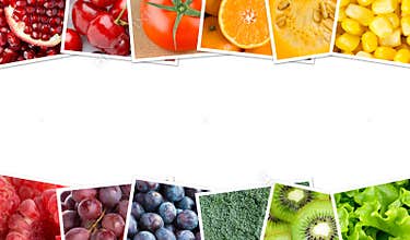 Fresh fruits and vegetables