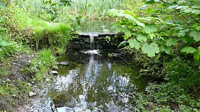 Water stream 4K