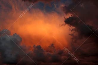 Stormy sky
