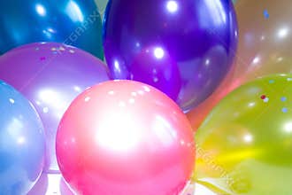 New year party balloons background texture abstract