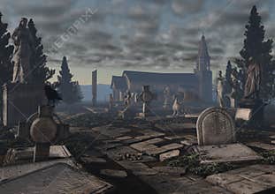 gothic cemetery