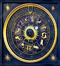 Horoscope clock