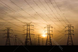 Electric pillars