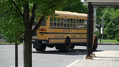 Getting to school on the bus (2 of 2)