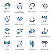 Medical Specialties Icons Set 1 - Sympa Series