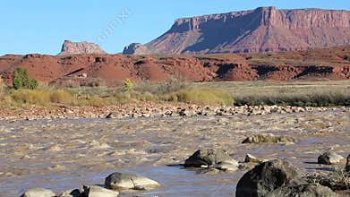 Rocks in Colorado River
