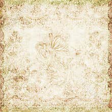 Vintage floral antique background theme