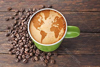 Coffee Beans World Drink