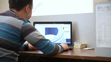 Engineering computer modeling of parts