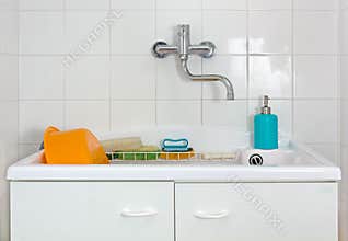 Sink in the Laundry Room