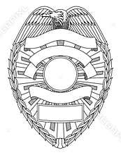 Police Badge Blank