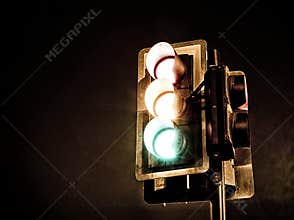 Gritty Traffic Lights