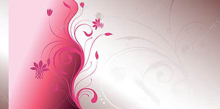 Pink floral