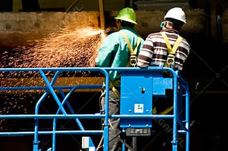 Construction workers