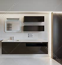 Bathroom interior