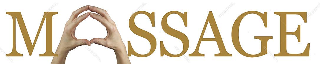 Massage Hands Banner