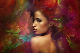 Fantasy woman sensation
