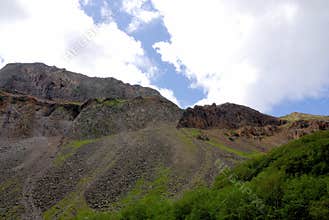 Near Changbai Waterfall