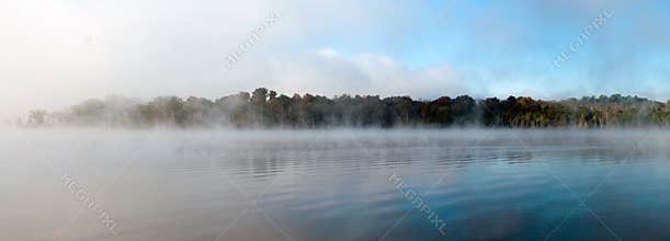 Morning fog