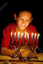 The Menorah's Glow