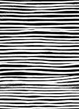 Ink Seamless Line Pattern. Abstract print with brush strokes. Mo