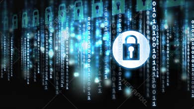 Digital animation of binary technology code