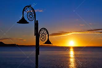 Nautilus Sunrise At Lyme Regis