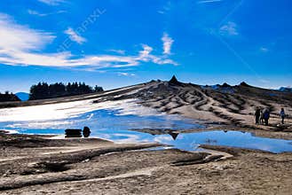 The Berca Mud Volcanoes