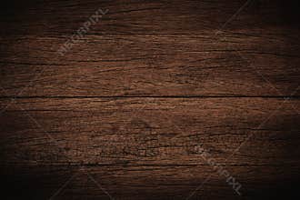 Old grunge dark textured wooden background,The surface of the ol