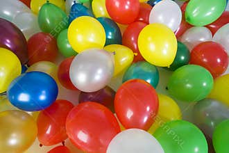 Many balloons