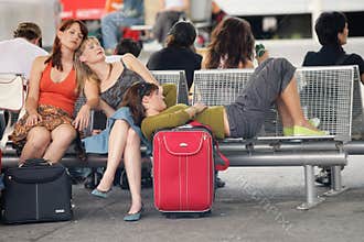 Sleep during wait on delayed transportation