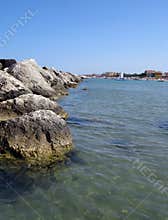 Rocks seascape