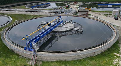 Waste water treatment plant