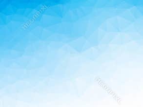 Abstract blue ice water geometric vector background