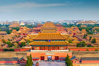 Beijing, China Forbidden City